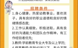 青岛幼儿园招聘有哪些具体要求？