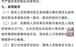 阜新市招聘有哪些岗位和要求？