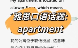 雅思口语选house还是 apartment？