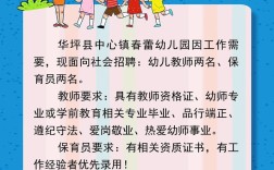 九江幼儿园招聘，有哪些岗位要求？