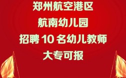 郑州幼儿园招聘信息