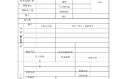 公司简历表格怎么写才规范？