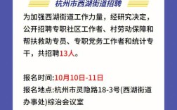 浙江杭州招聘信息