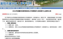 襄州区最新招聘信息有哪些岗位？