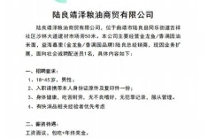 陆良招聘信息网有哪些岗位？