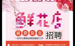 上海花店招聘