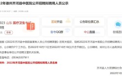 齐河最新招聘有哪些岗位？