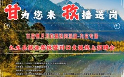 甘孜州最新招聘有哪些岗位？