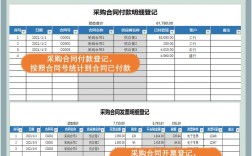 公司管理合同统计表怎么用？