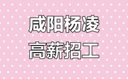 杨凌招聘信息网有哪些岗位？