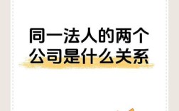 两个公司两个不同法人