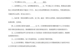 公司入职让我签两份合同