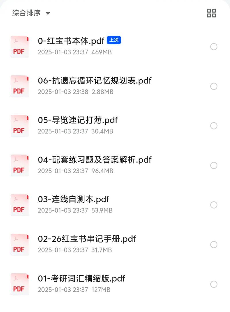 红宝书2025考研词汇PDF哪里能免费下载？-图2