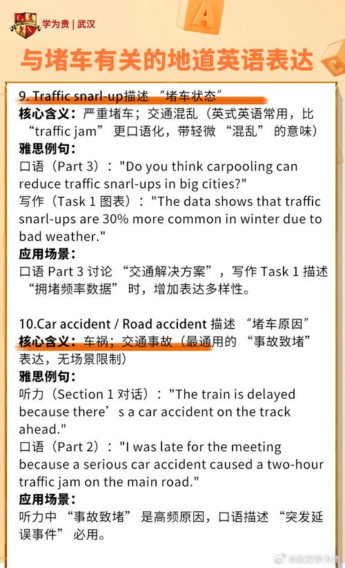 如何用英语描述一次堵车经历？-图1
