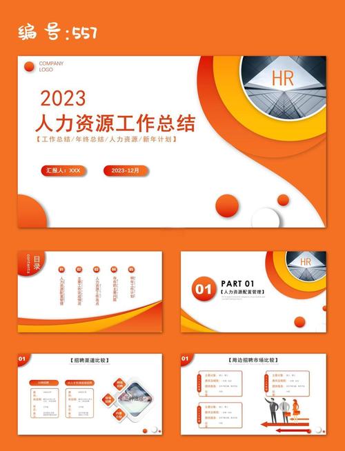 成都人力资源管理公司PPT模板如何高效介绍核心优势？-图1