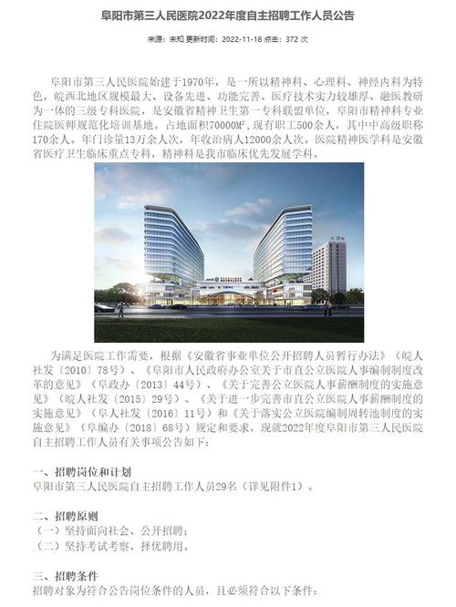 阜阳医院招聘信息-图2 阜阳医院招聘信息-图2