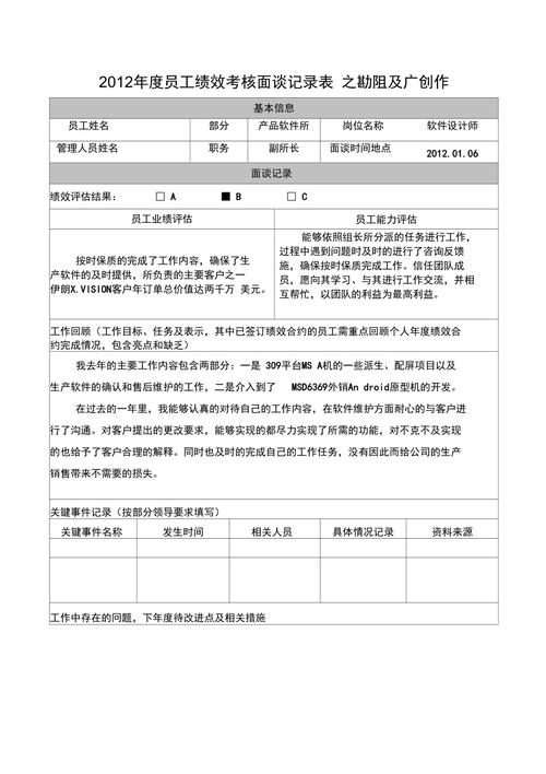 IT公司销售员绩效考核反馈面谈-图2