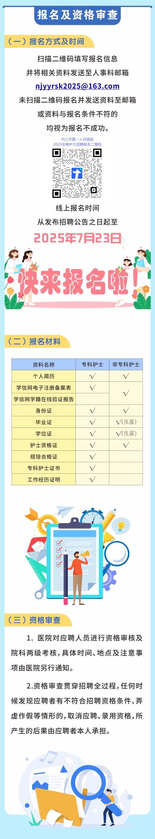 内江护士招聘何时开始？要求有哪些？-图1