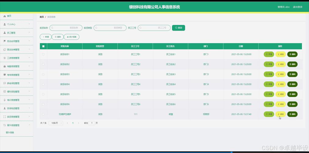 做一个公司员工信息库-图3