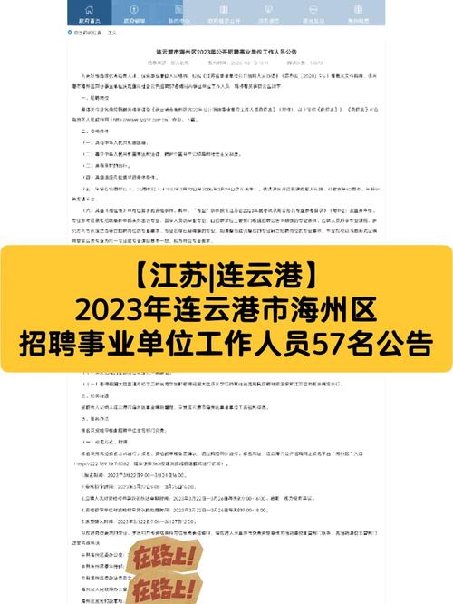 连云港海州区招聘，有哪些岗位要求？-图1