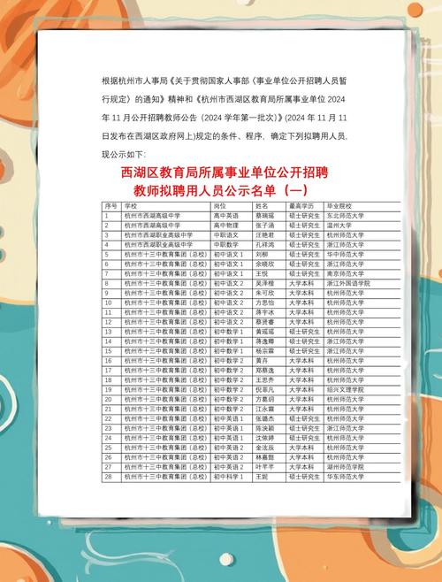 浙江教师招聘公告-图1