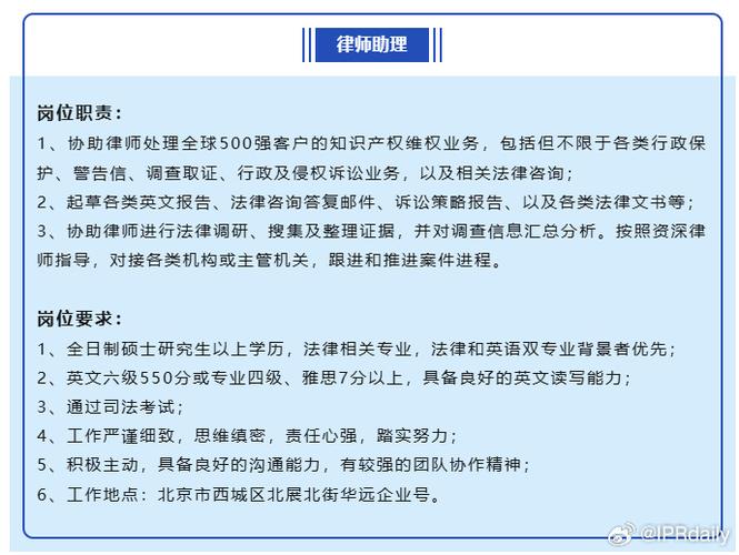 律师事务所招聘条件-图2 律师事务所招聘条件-图2