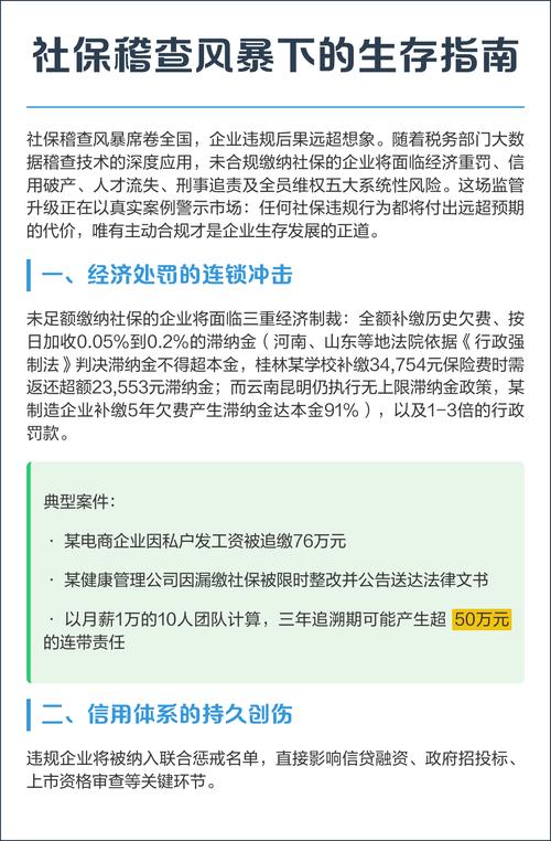 社保稽查为何不查小公司?-图2 社保稽查为何不查小公司?-图2