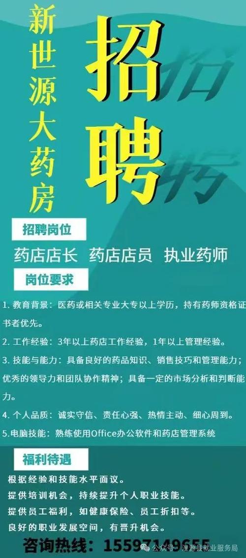 成都药店招聘,待遇福利如何?-图1 成都药店招聘,待遇福利如何?-图1
