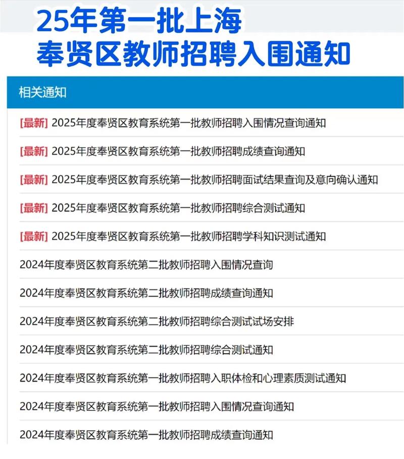 上海教师招聘网最新信息有哪些？-图1