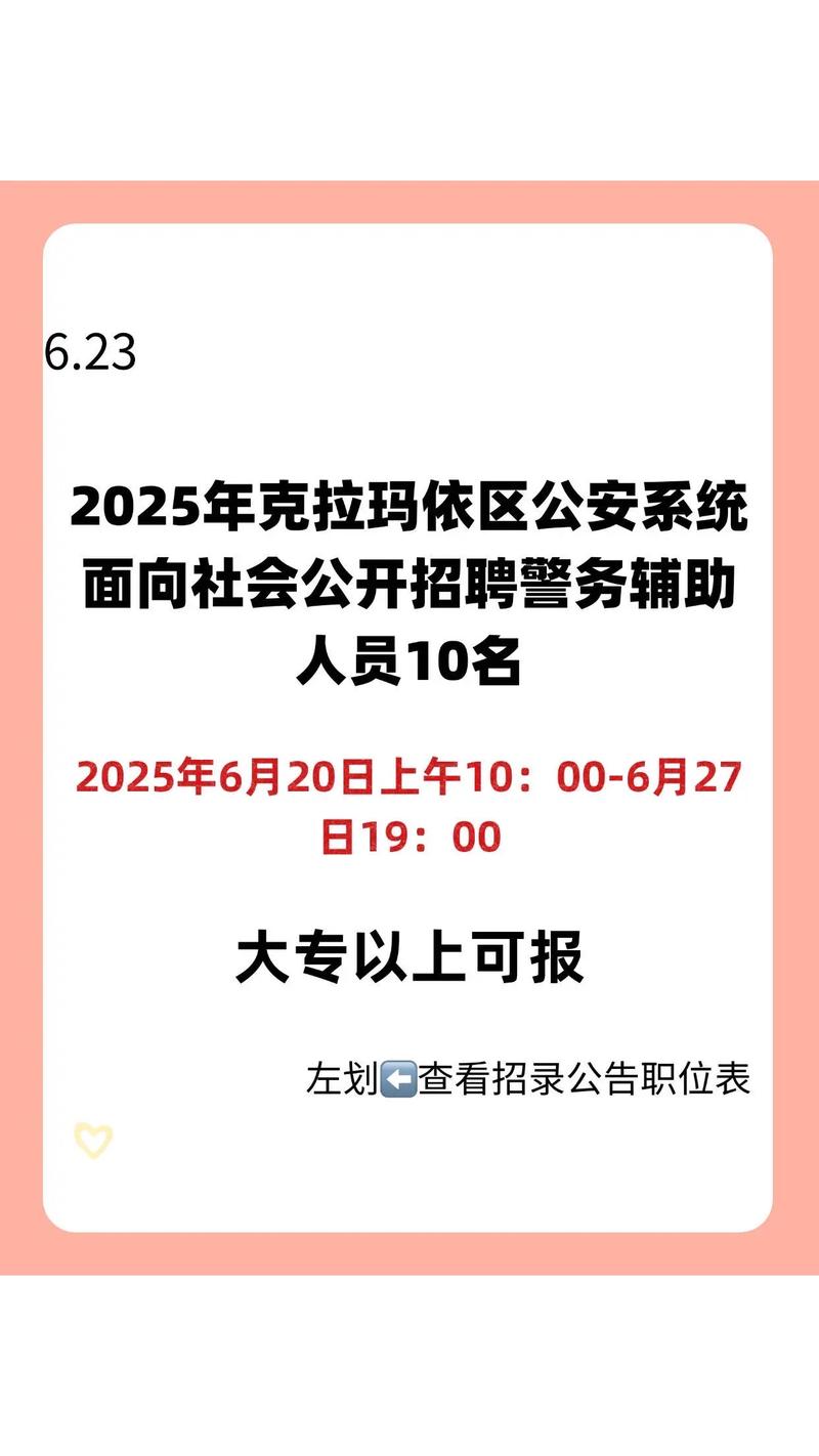 克拉玛依招聘网有哪些新岗位？-图1