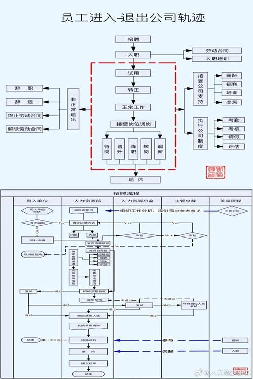 公司人力资源管理流程图具体如何优化？-图1