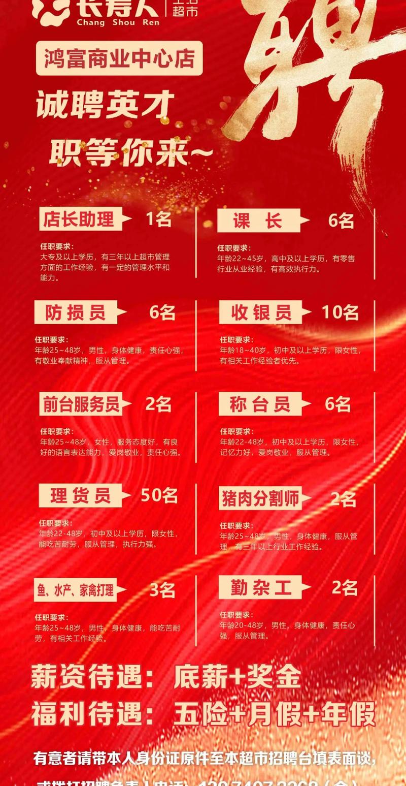 长寿最新招聘有哪些岗位?-图2 长寿最新招聘有哪些岗位?-图2