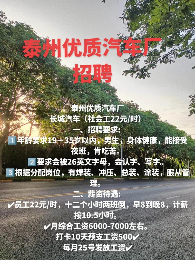 泰州驾驶员招聘,要求有哪些?-图1 泰州驾驶员招聘,要求有哪些?-图1