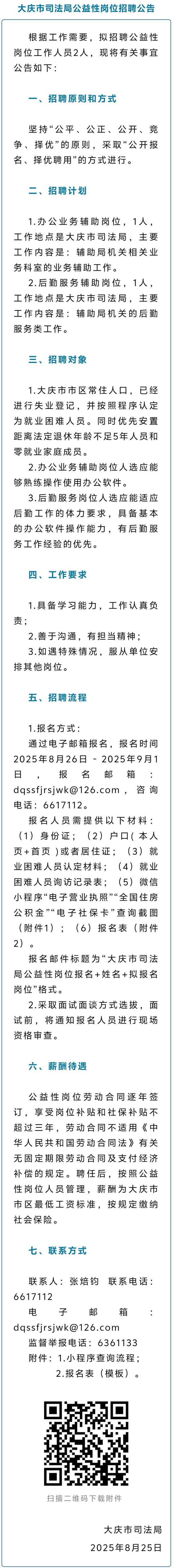 大庆市招聘有哪些岗位？-图2