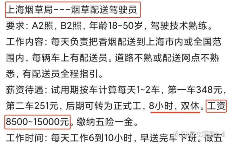 上海最新招聘司机，要求有哪些？-图3