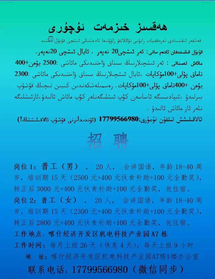 喀什地区招聘有哪些岗位和要求?-图1 喀什地区招聘有哪些岗位和要求?-图1