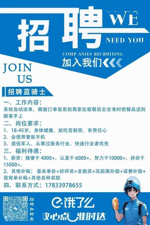 饿了么送餐员招聘-图1 饿了么送餐员招聘-图1