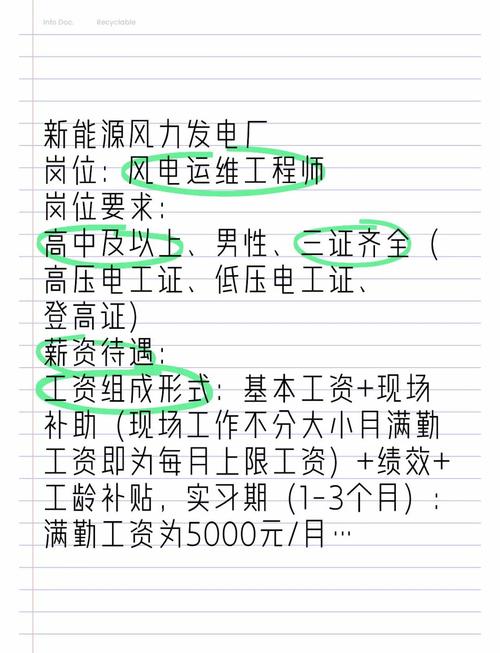 风力发电厂招聘，哪些岗位在招？-图2