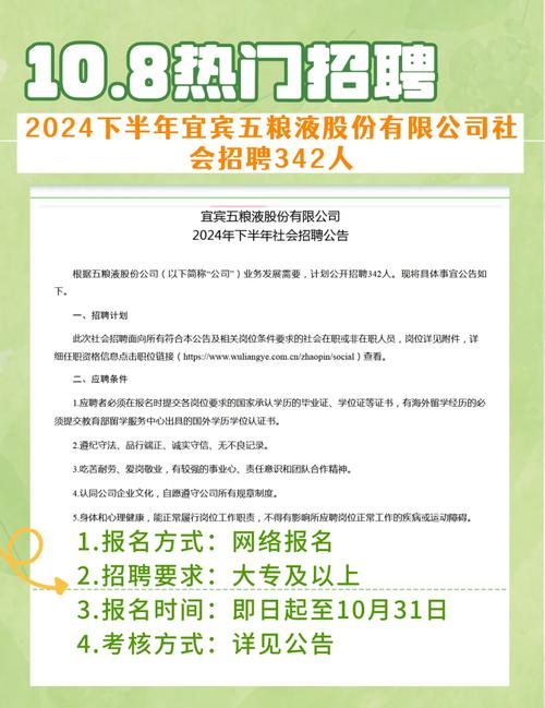 宜宾五粮液招聘有何要求？-图1