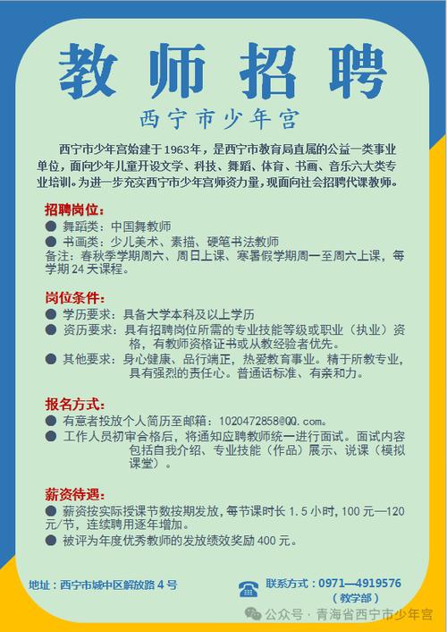 青海西宁最新招聘信息有哪些岗位?-图2 青海西宁最新招聘信息有哪些岗位?-图2