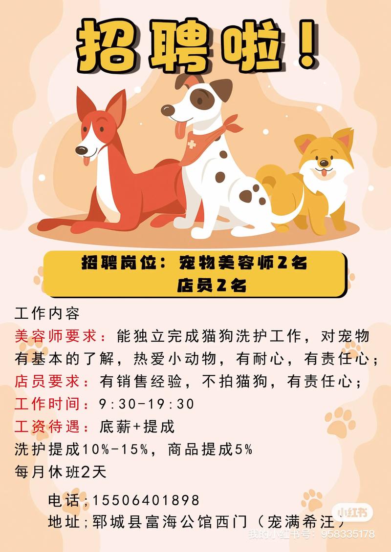 宠物美容师招聘要求有哪些?-图1 宠物美容师招聘要求有哪些?-图1
