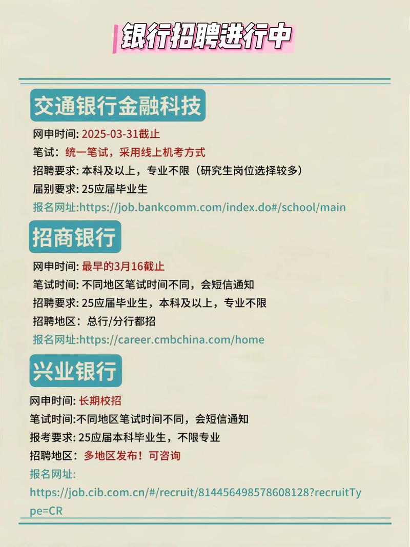 盐城银行招聘何时开始?报名条件有哪些?-图2 盐城银行招聘何时开始?报名条件有哪些?-图2