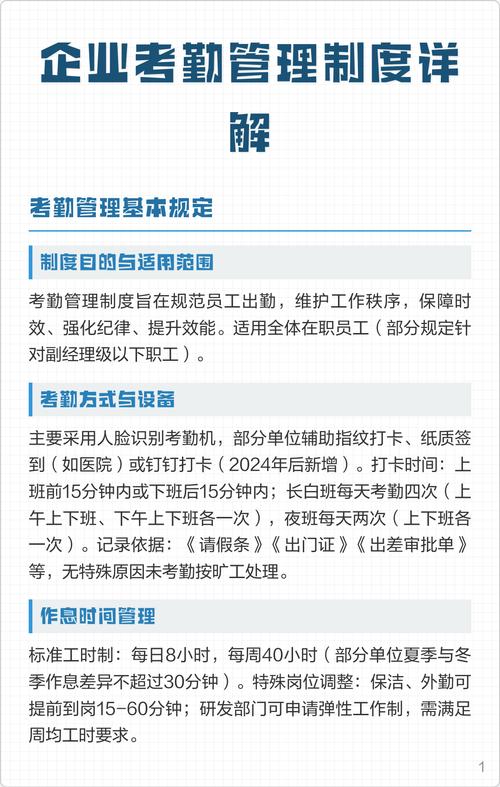 公司为何连考勤制度都没有?-图2 公司为何连考勤制度都没有?-图2