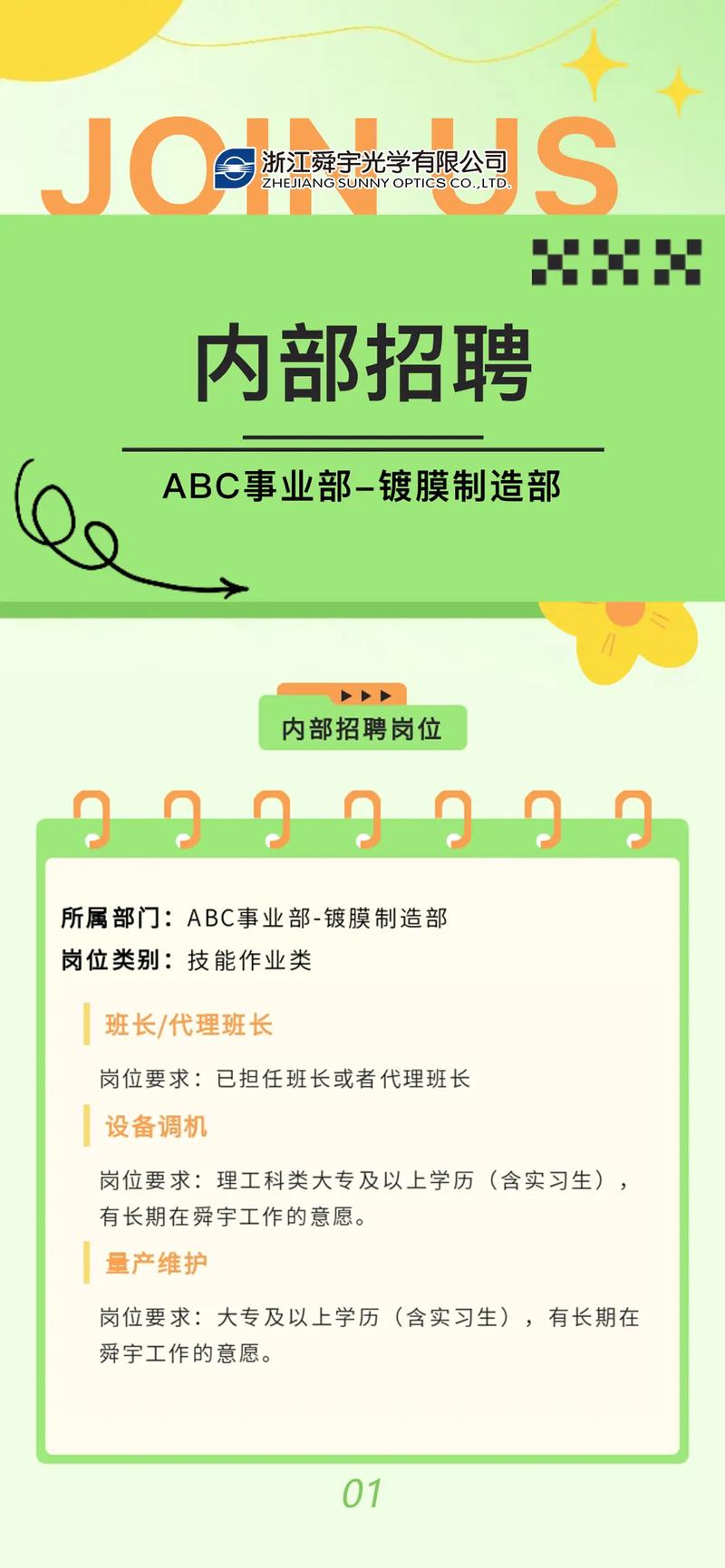 光学镀膜招聘,具体岗位要求有哪些?-图1 光学镀膜招聘,具体岗位要求有哪些?-图1