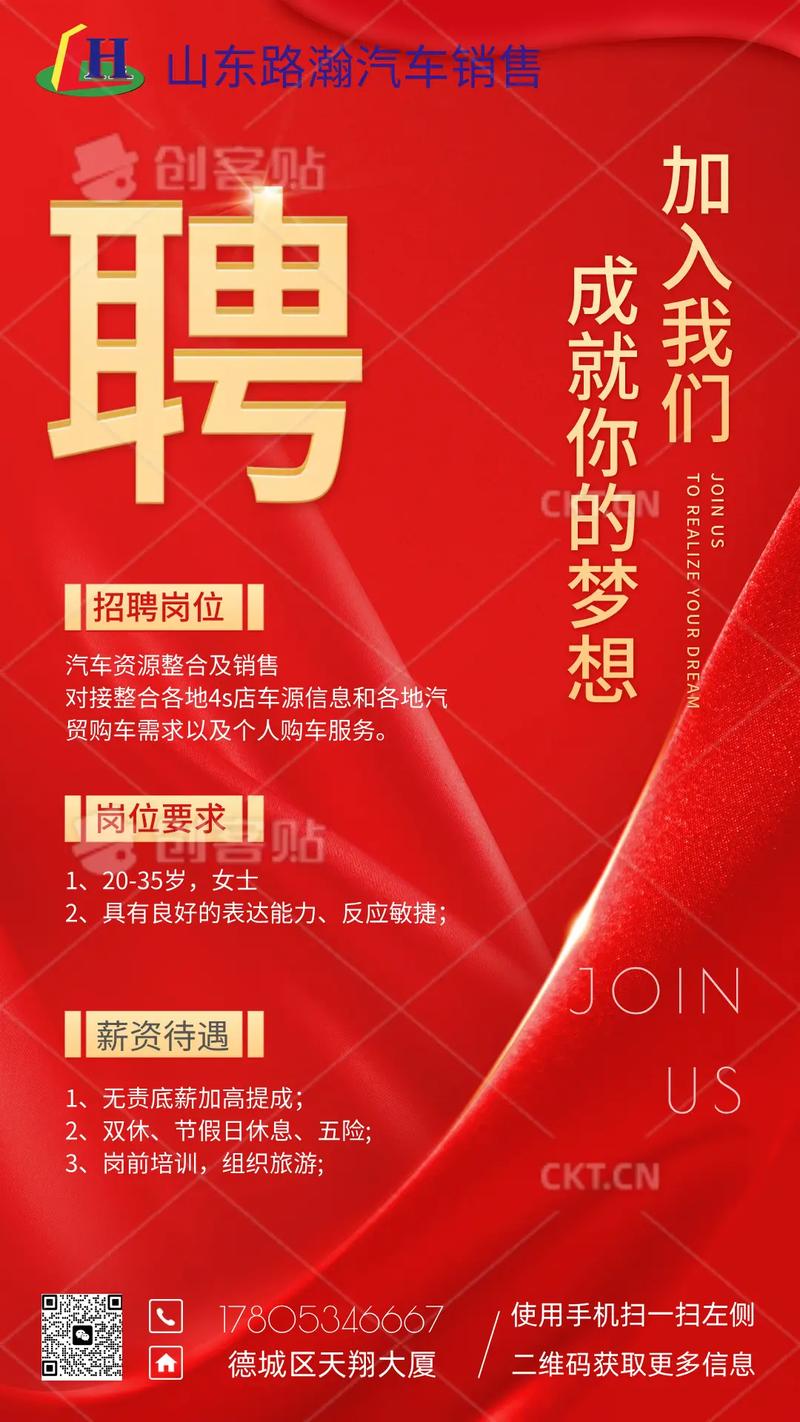 临沂销售招聘信息有哪些具体要求？-图1