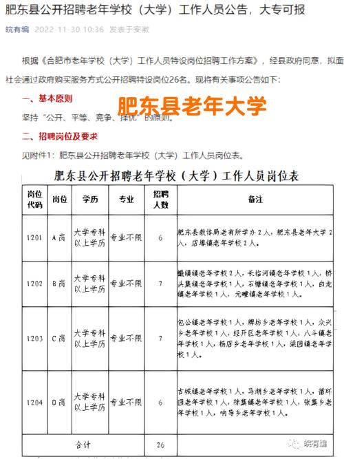肥东最新招聘有哪些岗位？-图1