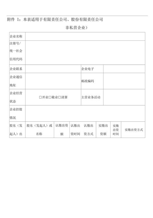 公司资料库登记表格如何规范填写?-图3 公司资料库登记表格如何规范填写?-图3