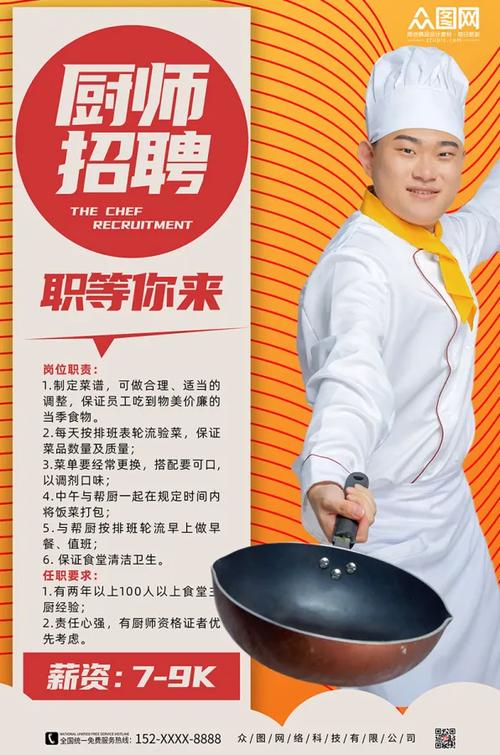 东营厨师招聘，哪些岗位需求高？-图2