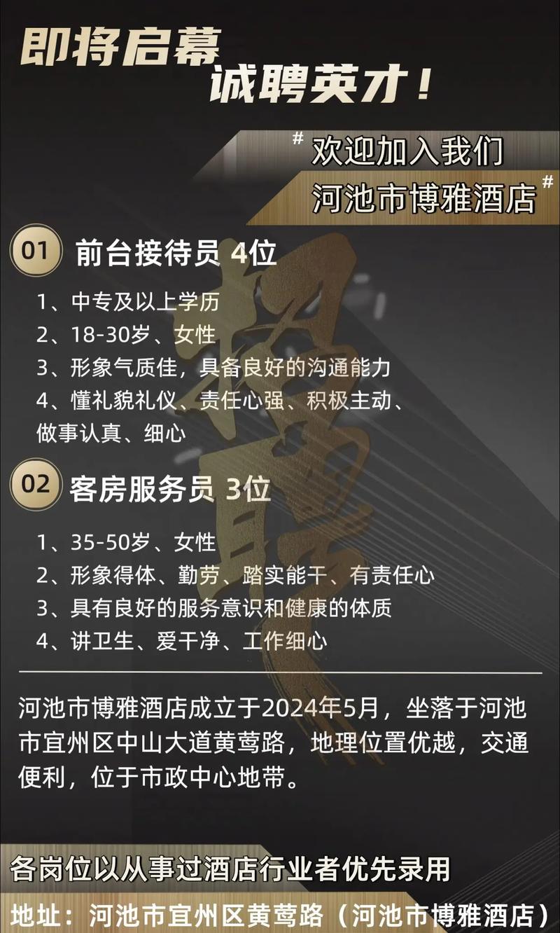 南宁酒店哪些岗位在招?待遇如何?-图1 南宁酒店哪些岗位在招?待遇如何?-图1