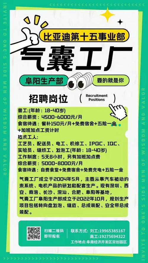 户县比亚迪招聘，哪些岗位在招？-图1